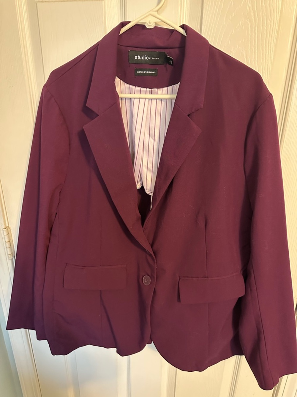 torrid Plum Blazer Jacket